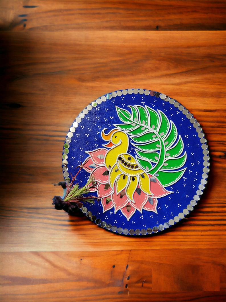 Lippan Art Beautiful Peacock Wall Decor Etsy