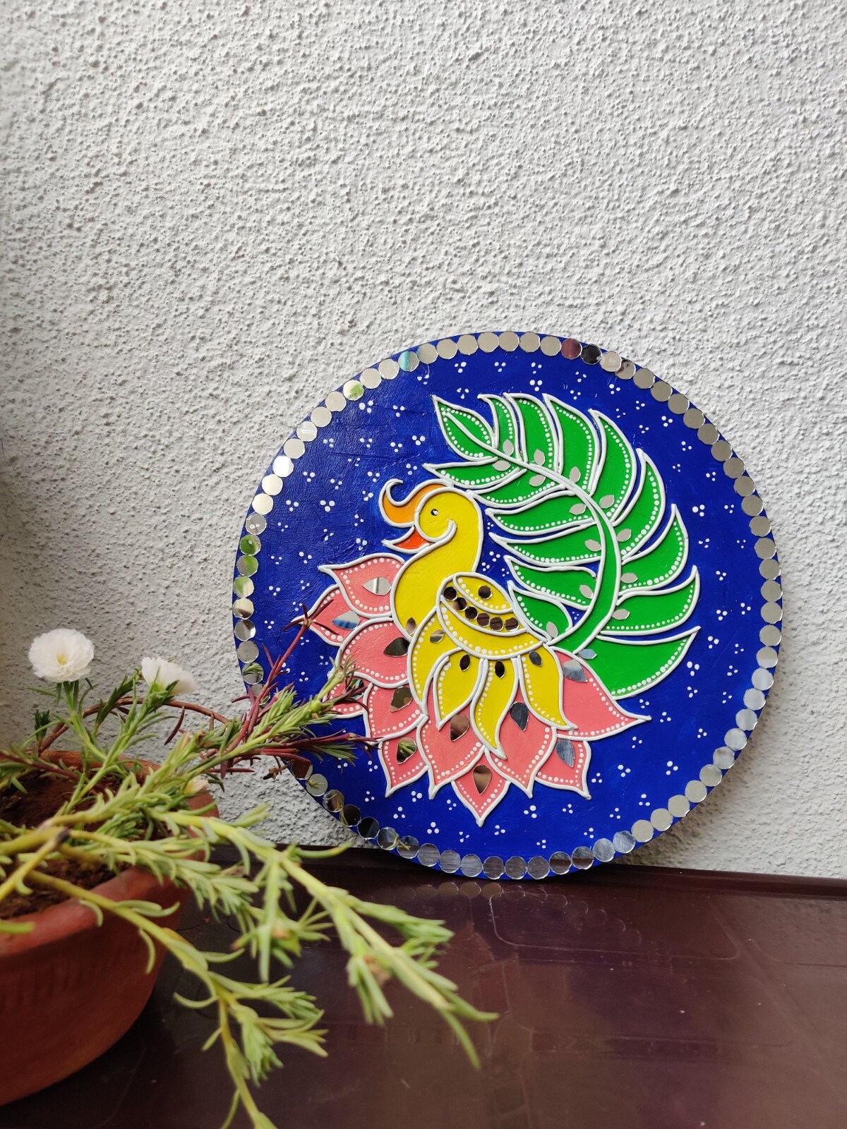 Lippan Art Beautiful Peacock Wall Decor Etsy