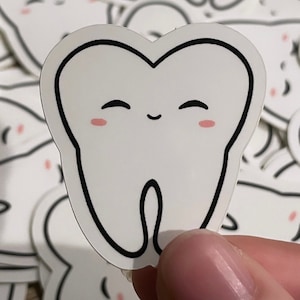 Mini Tooth Sticker- In stock