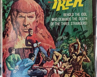 スタートレック　コミック　海外版　レア ヴィンテージ ゴールドキー スター・トレック 7 コミックブック