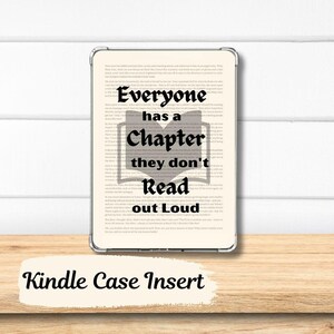 Bookish Quote Kindle Insert, Bookish Kindle Insert, Book Lover Gifts, Kindle Accessories, Kindle Inserts, Kindle Decor, Bookish Gifts
