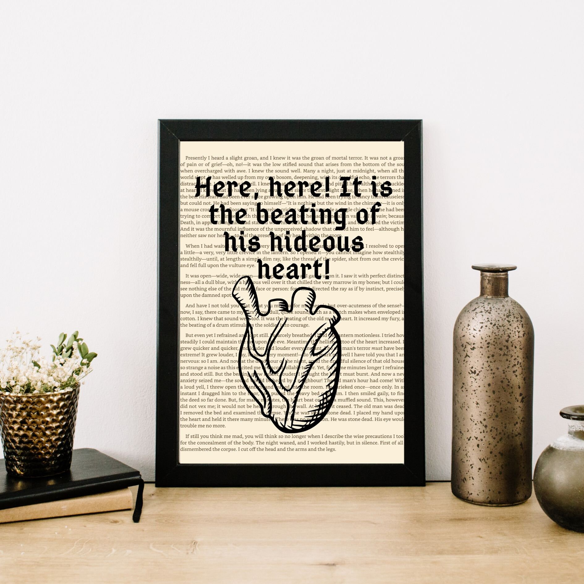 Edgar Allan Poe Quotes Tell Tale Heart
