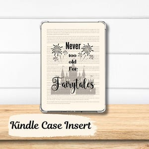 Bookish Quote Kindle Insert, Bookish Kindle Insert, Book Lover Gifts, Kindle Accessories, Kindle Inserts, Kindle Decor, Bookish Gifts