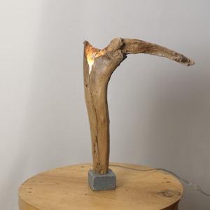 Wood lamp