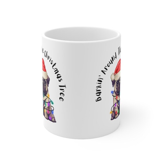 Pug Holiday Mug Pug Holiday Mug