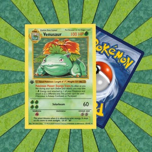 Custom-Made 1999 1st Edition Venusaur 15/102