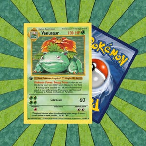 Custom-Made 1999 1st Edition Venusaur 15/102