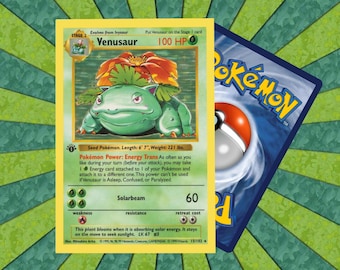 Custom-Made 1999 1st Edition Venusaur 15/102