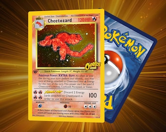 Custom-Made Cheetozard Card