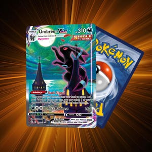 Custom-Made Umbreon Vmax Card