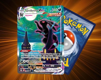 Custom-Made Umbreon Vmax Card