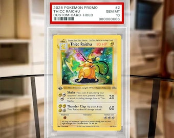 Custom-Made Thicc Raichu Card