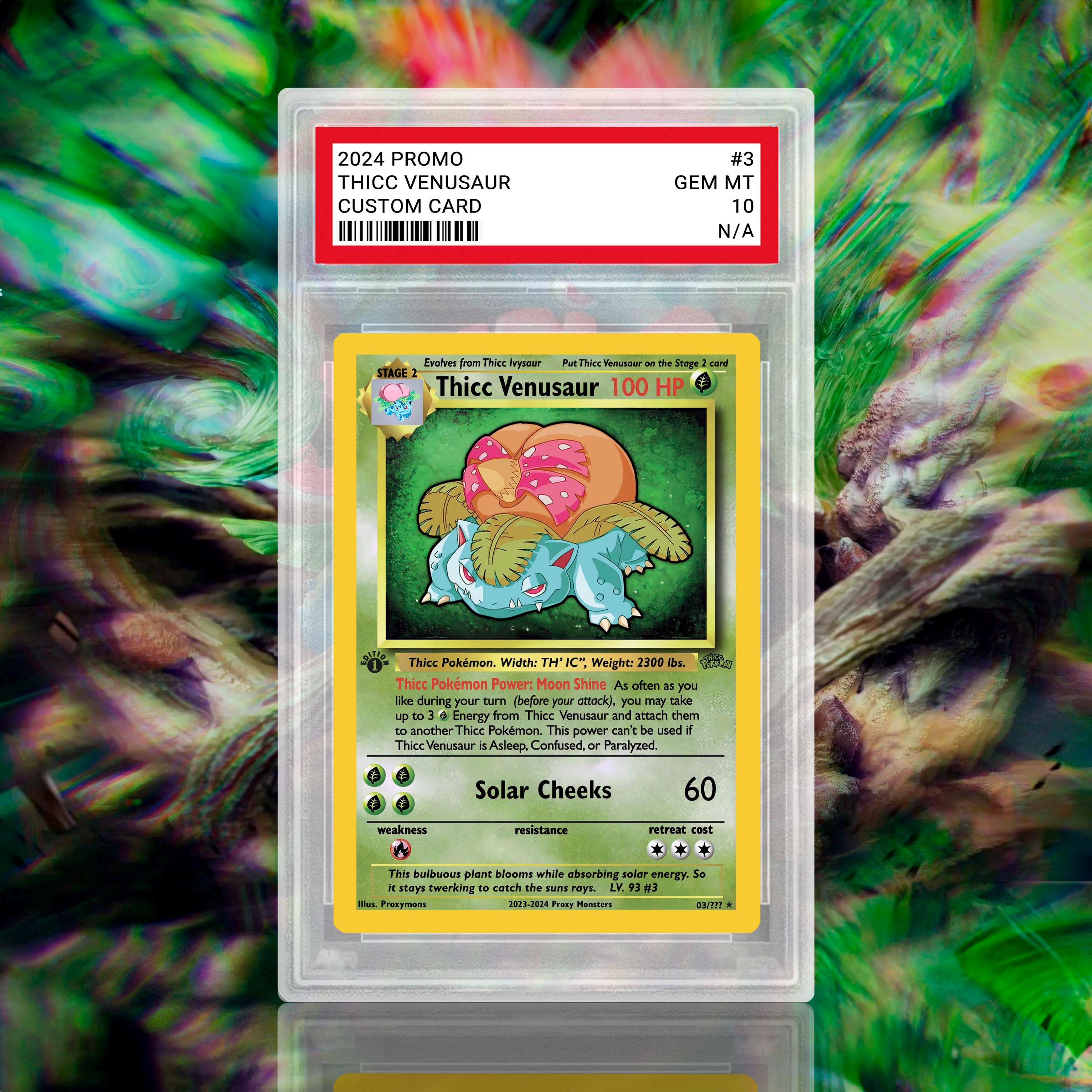 Custom-Made Thicc Venusaur Card