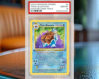 Custom-Made Thicc Blastoise Card