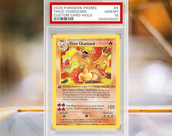Custom-Made Thicc Charizard Card