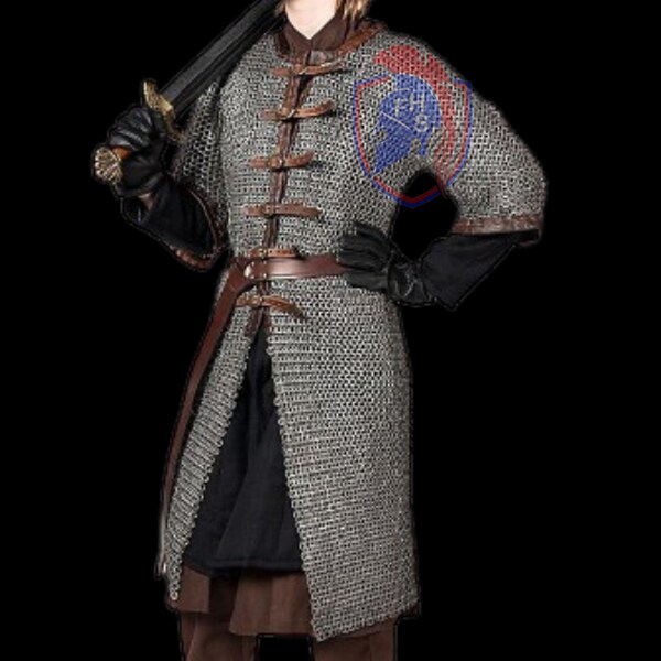 Cosplay Chainmail Armor Shirt Etsy