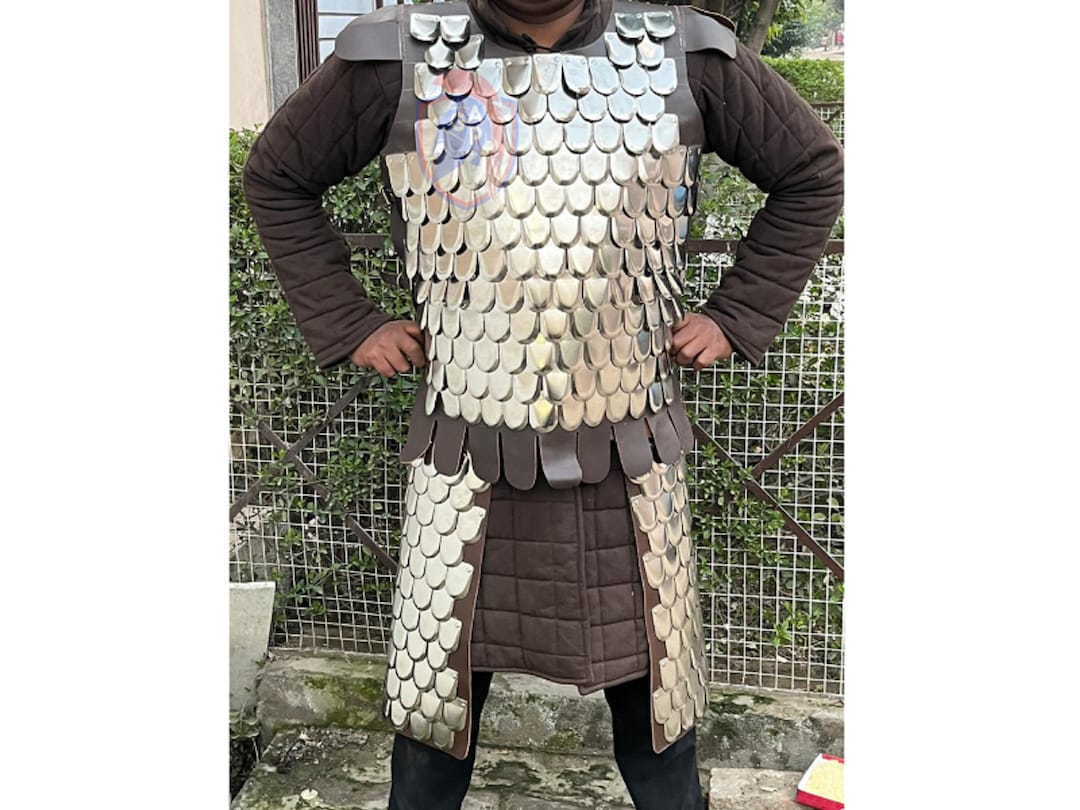 Medieval Steel Scale Armour With Steel Scale Skirt for Etsy