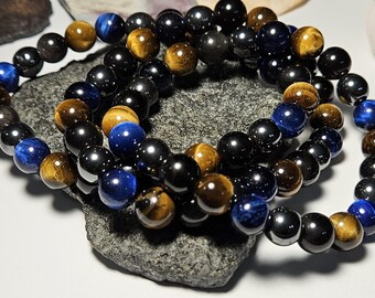 Natural 4 Gemstone Protection Bracelet