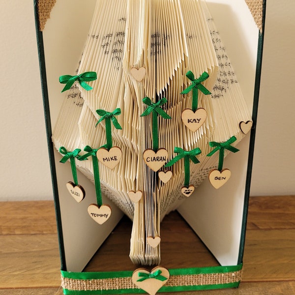 Tree of Love Book Folding Pattern (MMF)  PLUS  free butterfly bookfolding pattern and instructions