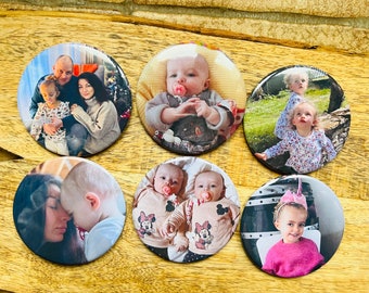 Magnet frigo 7.5cm / 4.5cm personnalisé avec votre photo ou texte