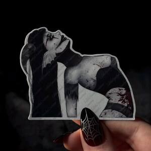 The Jester – Macabre Portrait Sticker