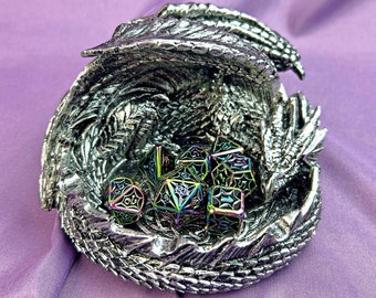 Personalized Metal solids Dice Set | Order Dice and Get a Free Personalized Dice Bag | Cthulhu Dice | Dungeons and Dragons | dnd dice | d&d