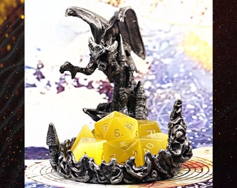 Dice tray | Dragon | Dungeon Master | Dungeons and Dragons | Handmade | dnd dice | d&d dice