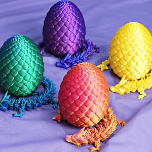 3D Print Crystal Dragon / dazzling / movable / fidget gem dragon / Loong