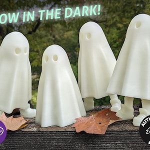 6&quot; Glowing Halloween Ghost with Shoes / Decoration from Zou3D