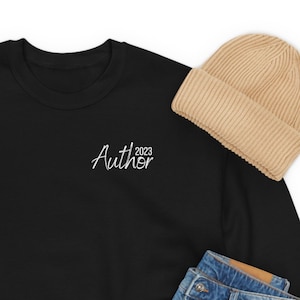 Personalized Author Sweater, Author Gifts, Author Sweatshirt, Writer Gifts, Writer Sweatshirt, For Authors, Writing Shirt, Book Lover Gift