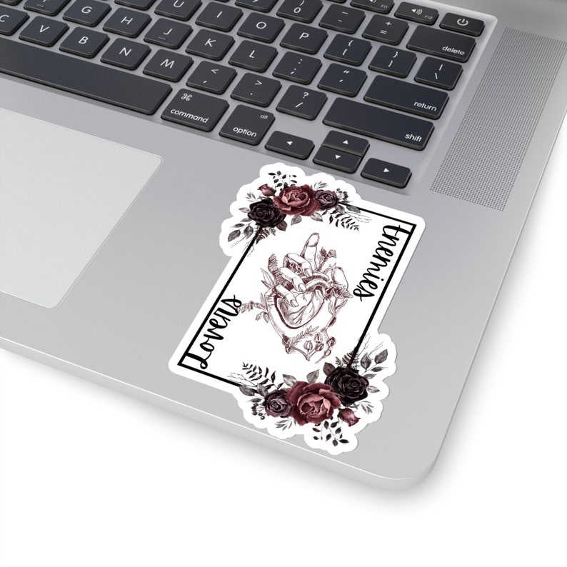 Enemies To Lovers Sticker | Trope Sticker | Bookish Sticker | Spicy Book Romance | Spicy Book Sticker | Kindle Sticker image 7