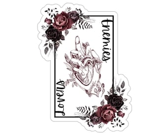 Enemies To Lovers Sticker | Trope Sticker | Bookish Sticker | Spicy Book Romance | Spicy Book Sticker | Kindle Sticker