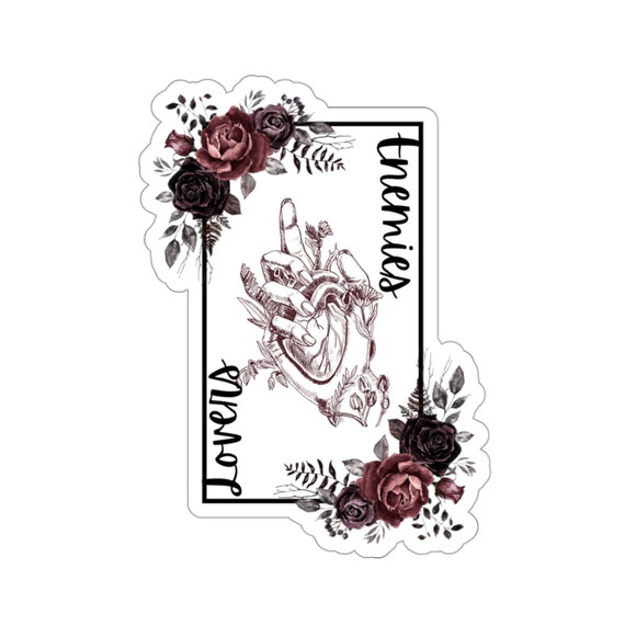 Enemies To Lovers Sticker | Trope Sticker | Bookish Sticker | Spicy Book Romance | Spicy Book Sticker | Kindle Sticker