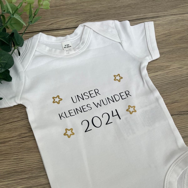 personalized bodysuits / little miracle / birth gifts / personalized baby gifts / baby gifts