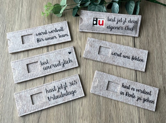 Schokoriegel Hülle // Abschiedsgeschenk Kollegin // Geschenke zur Rente // kleines Geschenk zur Rente / Renteneintritt