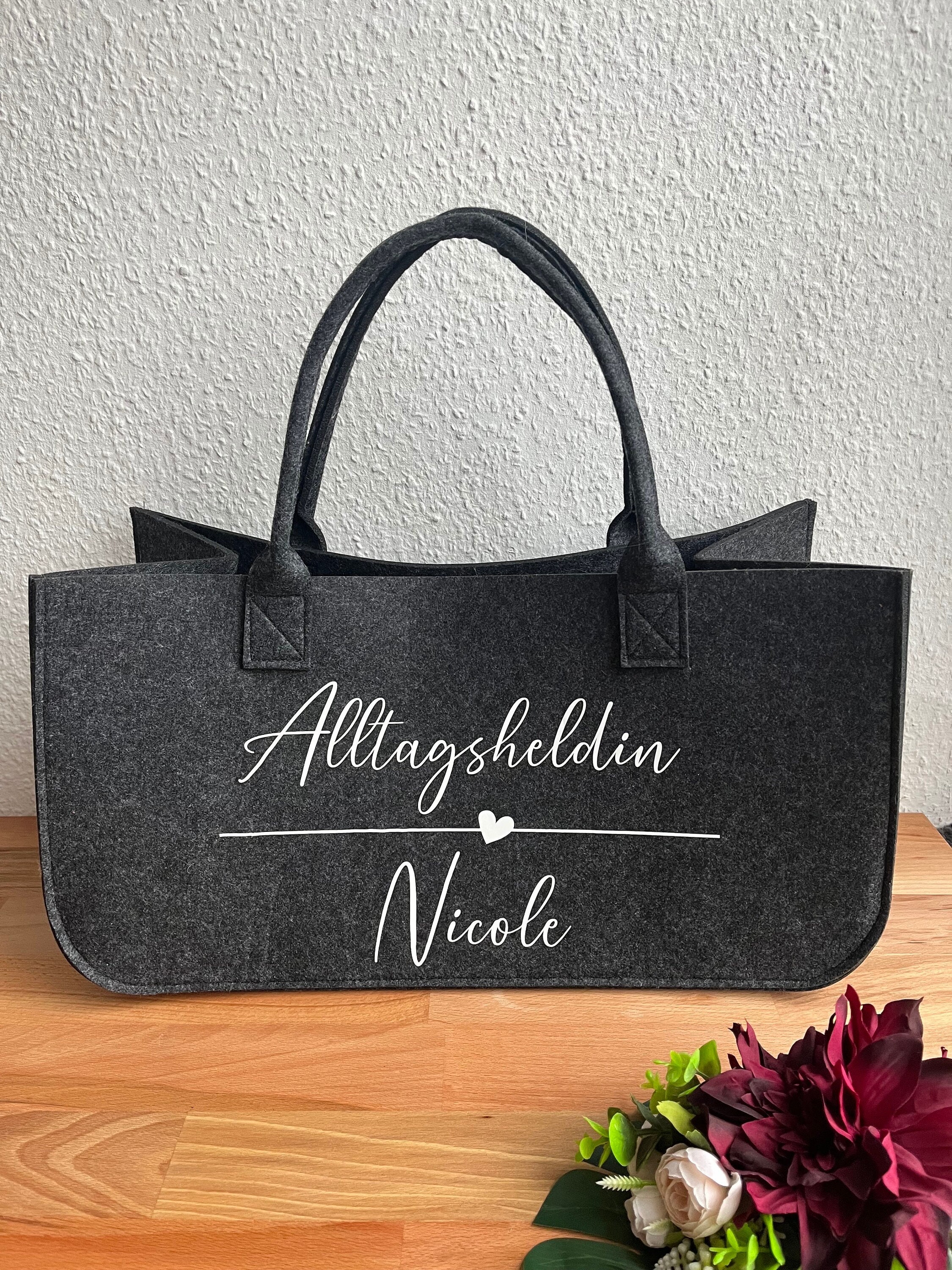 filztasche shopper personalisiert