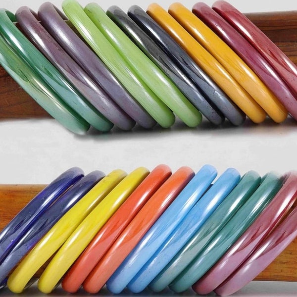 Beautiful Multi Colour Shine Bangles, Glossy Finishing 12 /24  PCS with 12 different colour