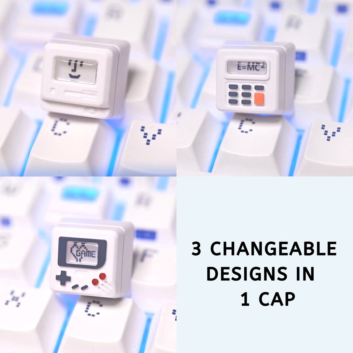 Mignon Keycaps Gameboy Keycap Set Custom Keycap Artisan Etsy France
