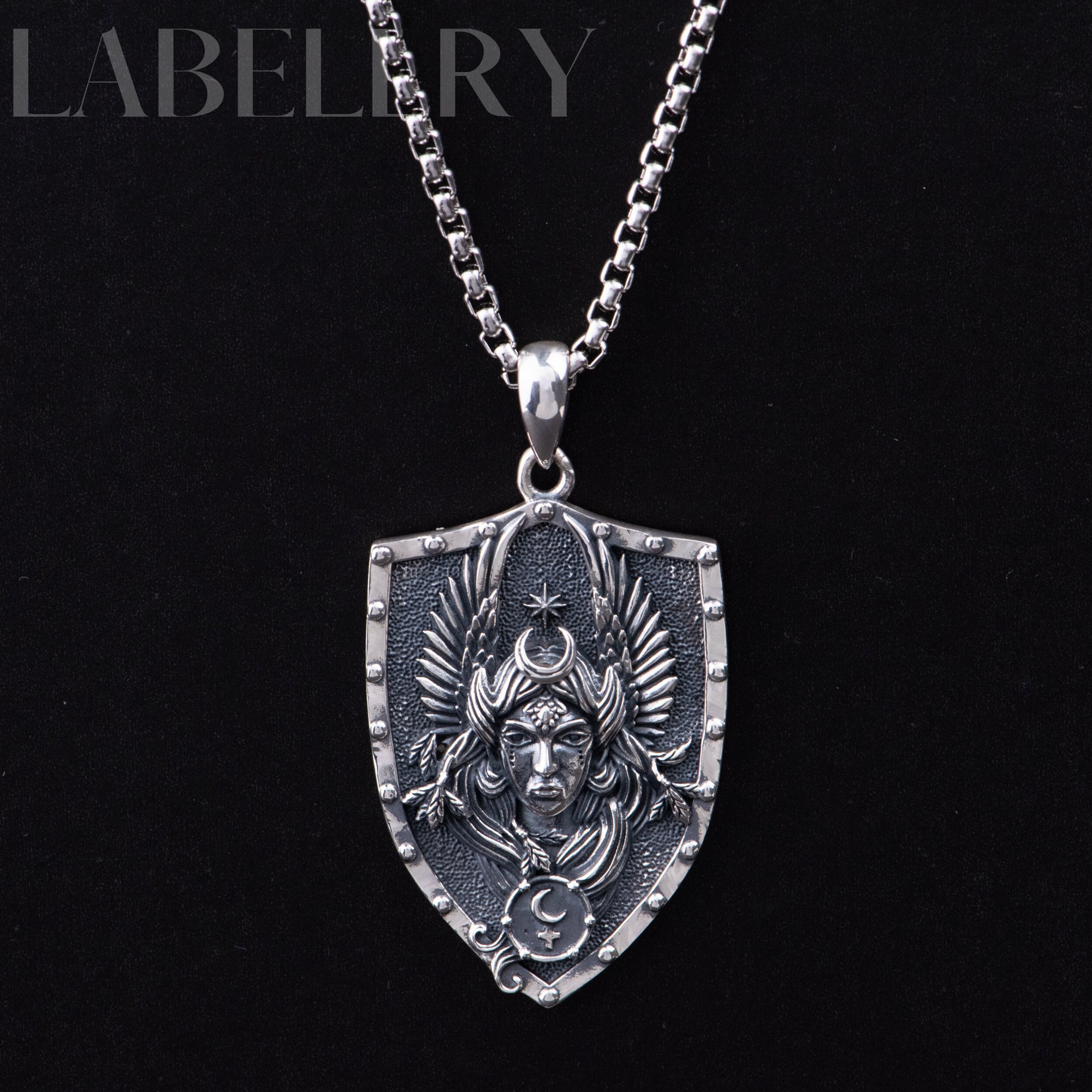 Collana Lilith In Argento Sterling 925 - Gioiello Donna Con Ciondolo