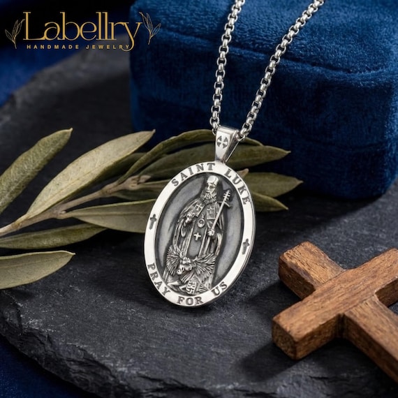 Pendentif Ancien En Argent Massif 925 - Breloque Religieuse Ou Symbolique, Style Créateur Vintage