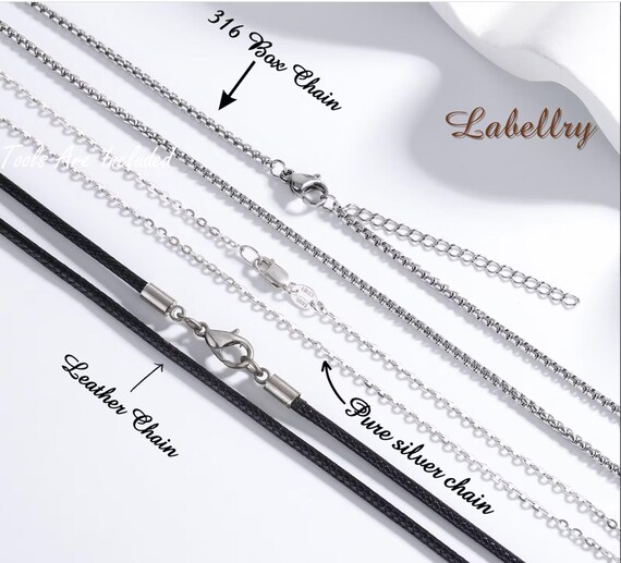 Eudora Collana in argento sterling 925 Lilh Sigil per donna Uomo