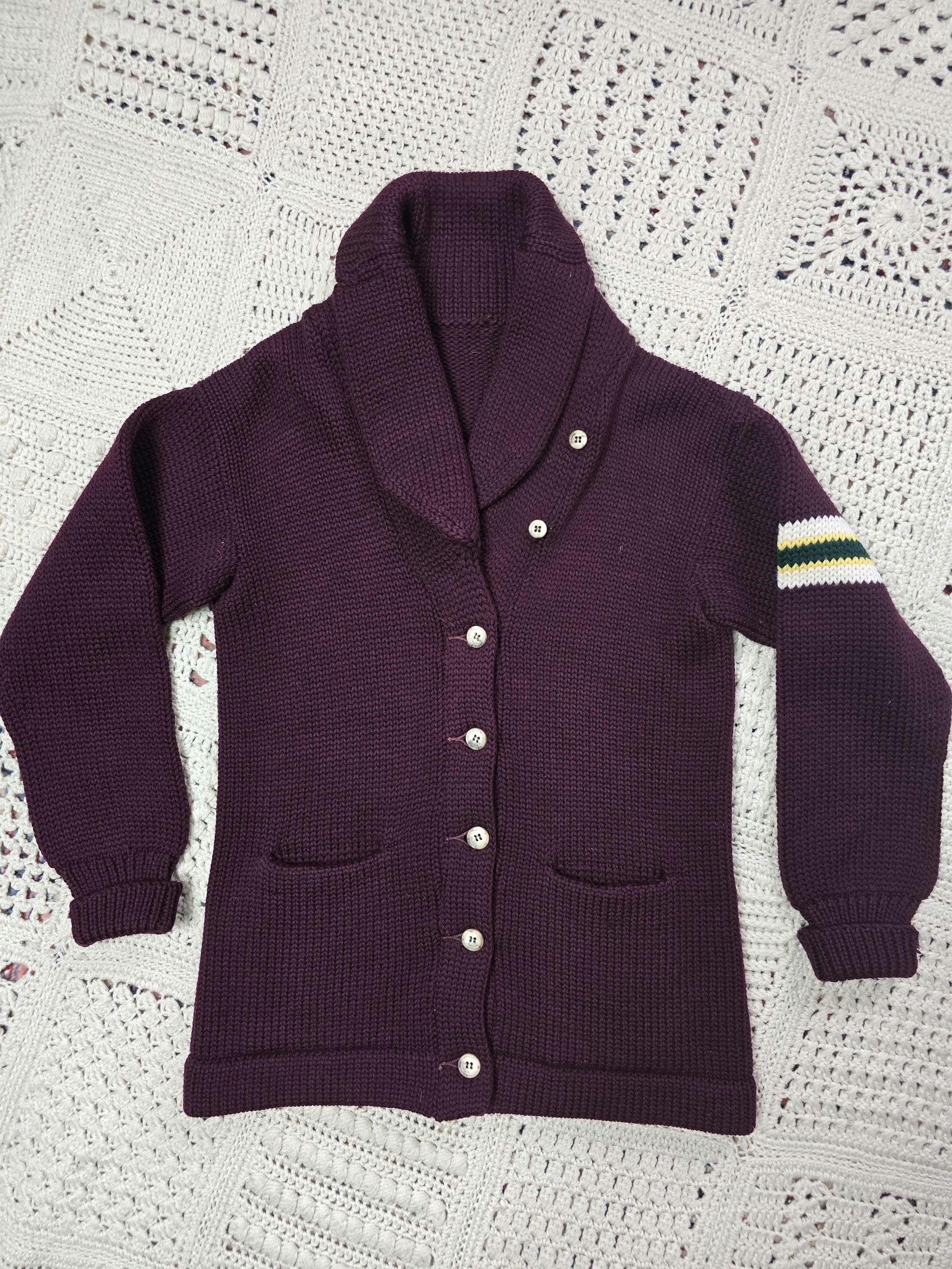 1920s Shawl Collar Cardigan - Etsy