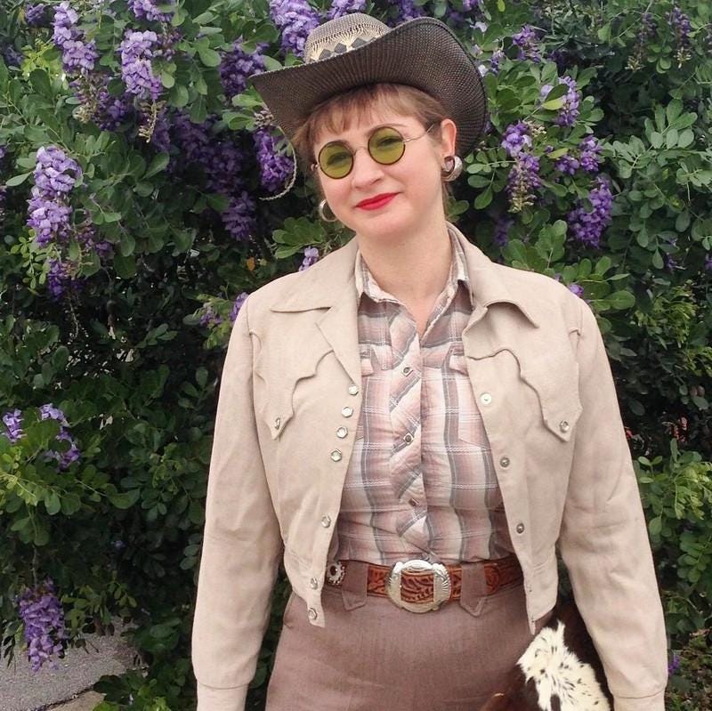 Vintage 1950s TREGO'S Cropped Western Jacket Whipcord Sawtooth