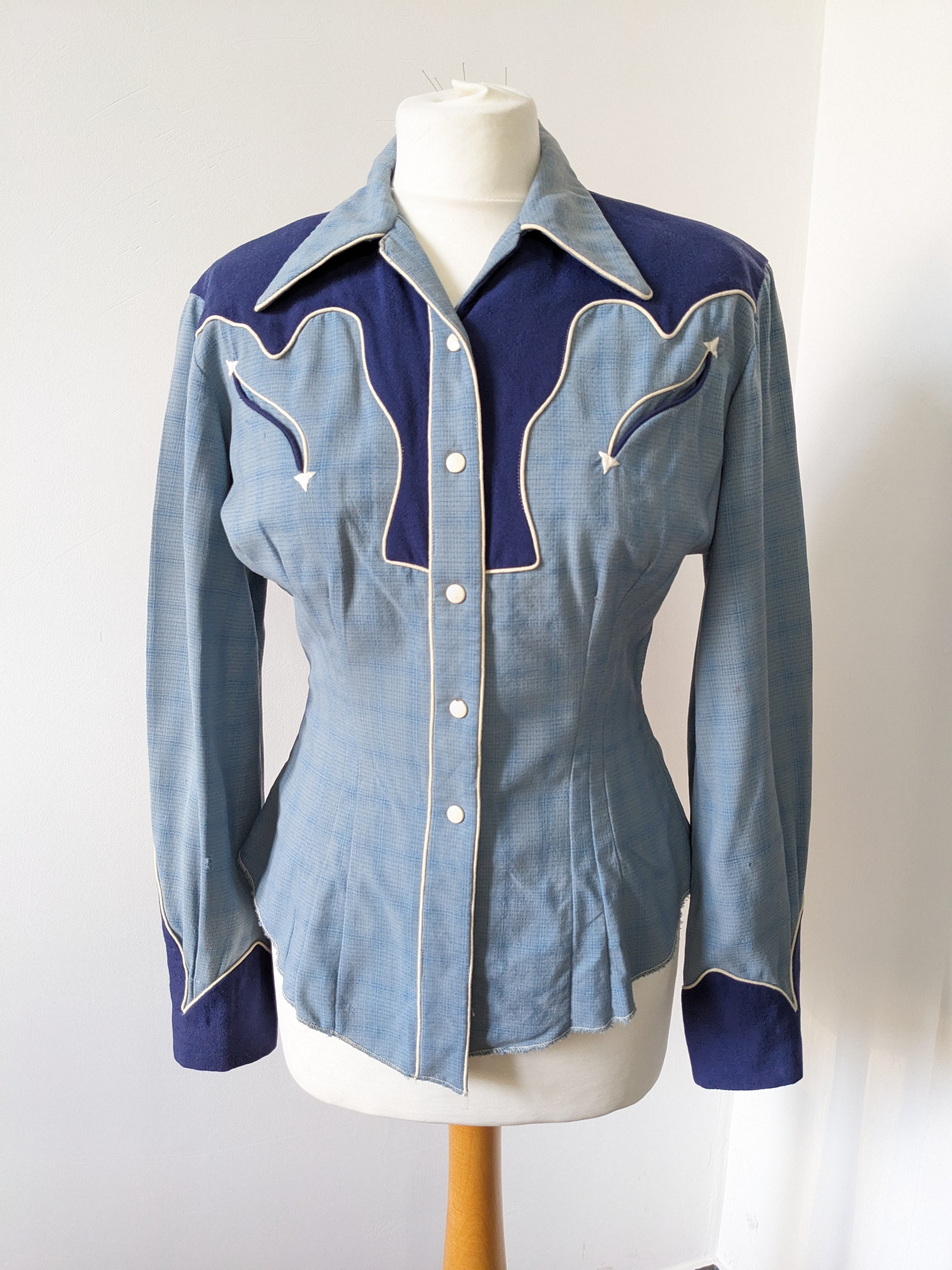1940s H Bar C Shirt - Etsy