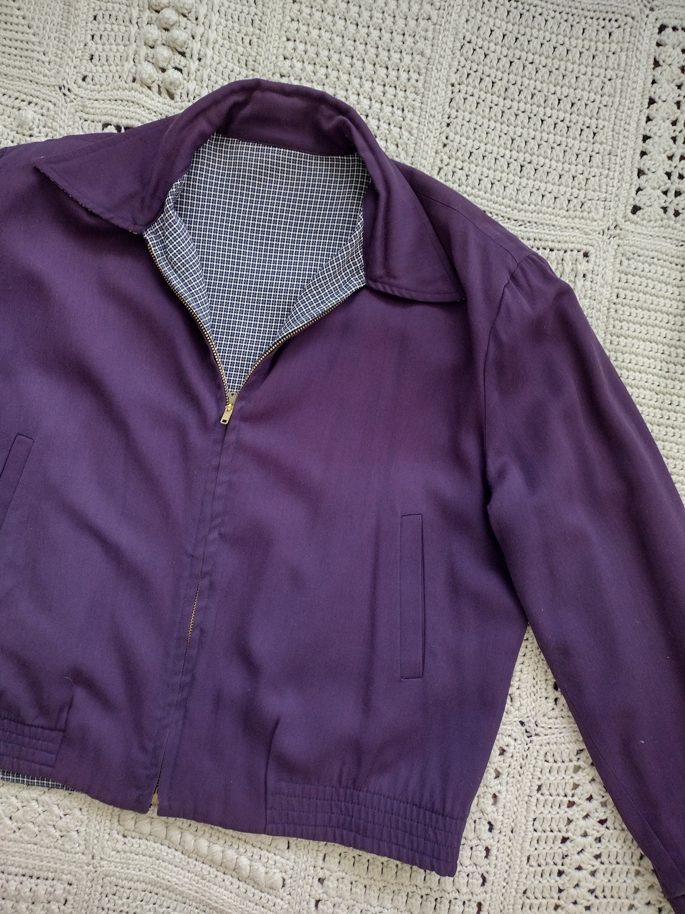 Vintage Gabardine 1950s Jacket - Etsy Vintage Gabardine 1950s Jacket - Etsy