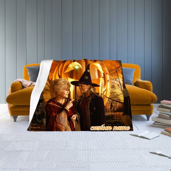 Halloweentown Throw Blanket Etsy