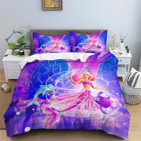 Barbie Bedding Etsy
