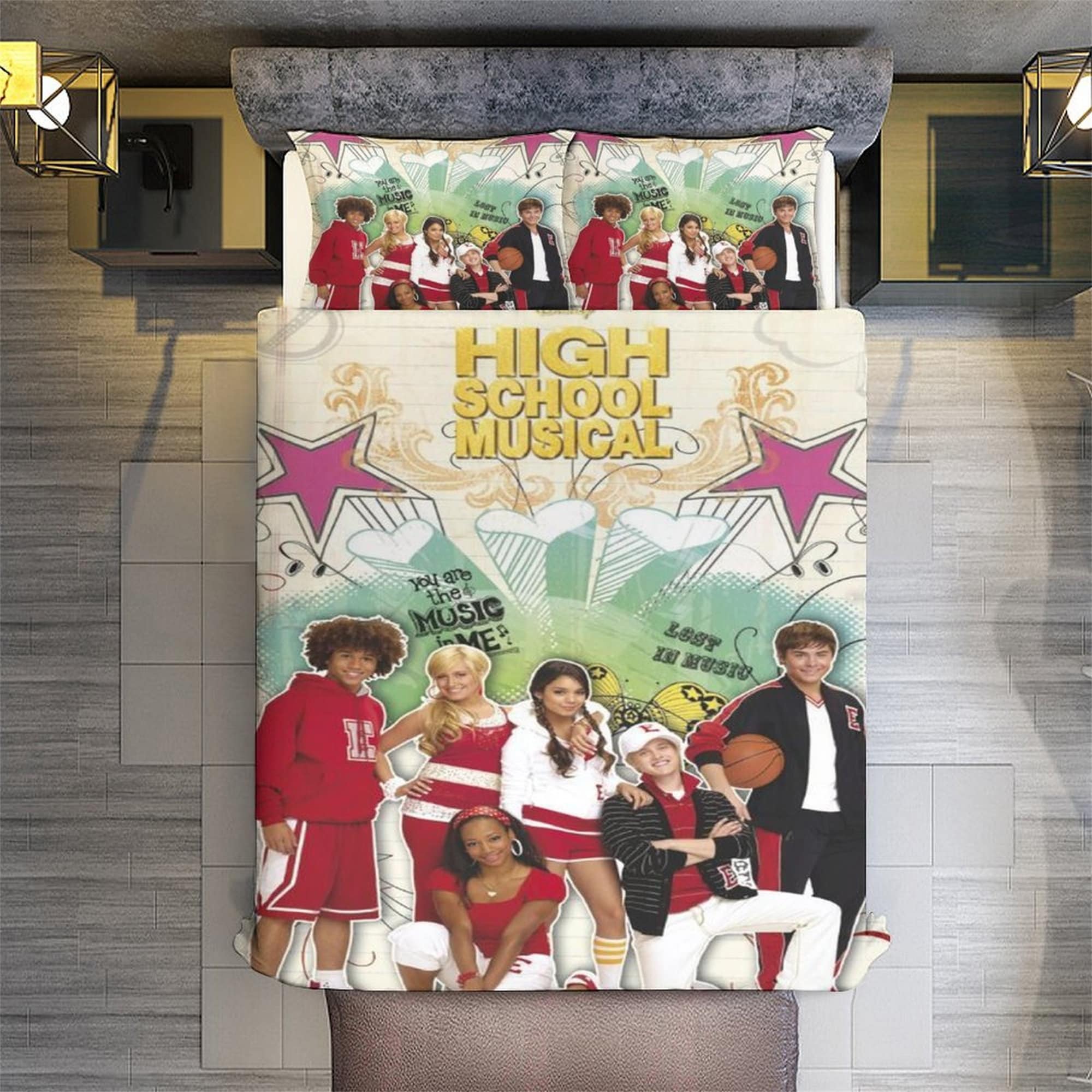 Disney High School Musical Bedding Set sold by Lotta Apt SKU 3849058