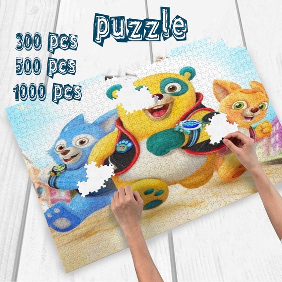Disney Special Agent Oso Individuell Foto Puzzle DIY Spielzeug Für Kinder  Dekoration Lustige Erwachsene Puzzle Geschenk Sammlerstück. - .de