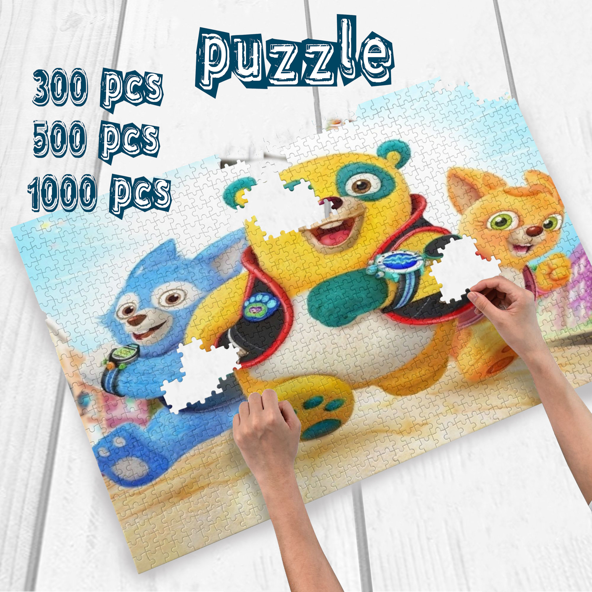 Puzzle adulte 1000 pièces Papier Puzzles Décompression Diy Grand Puzzle Jeu  Jouet Cadeau Unique Anniversaire Et Cadeaux de Noël